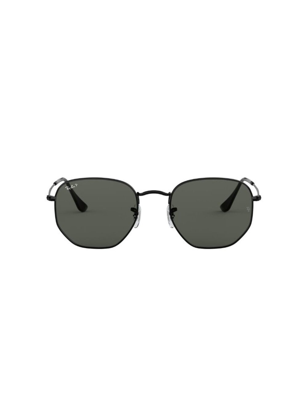 New Ray-Ban Unisex Sunglasses Black Aviator Green Lens Metal Frame Ray Ban 002